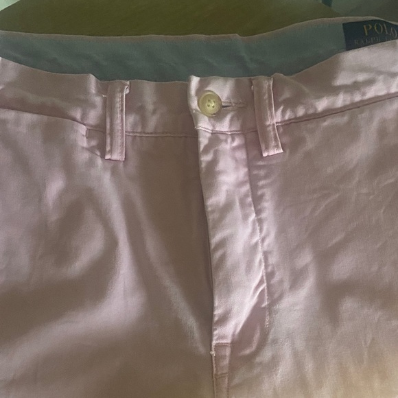 Ralph Lauren Pink Classic Fit Pants - Picture 1 of 4